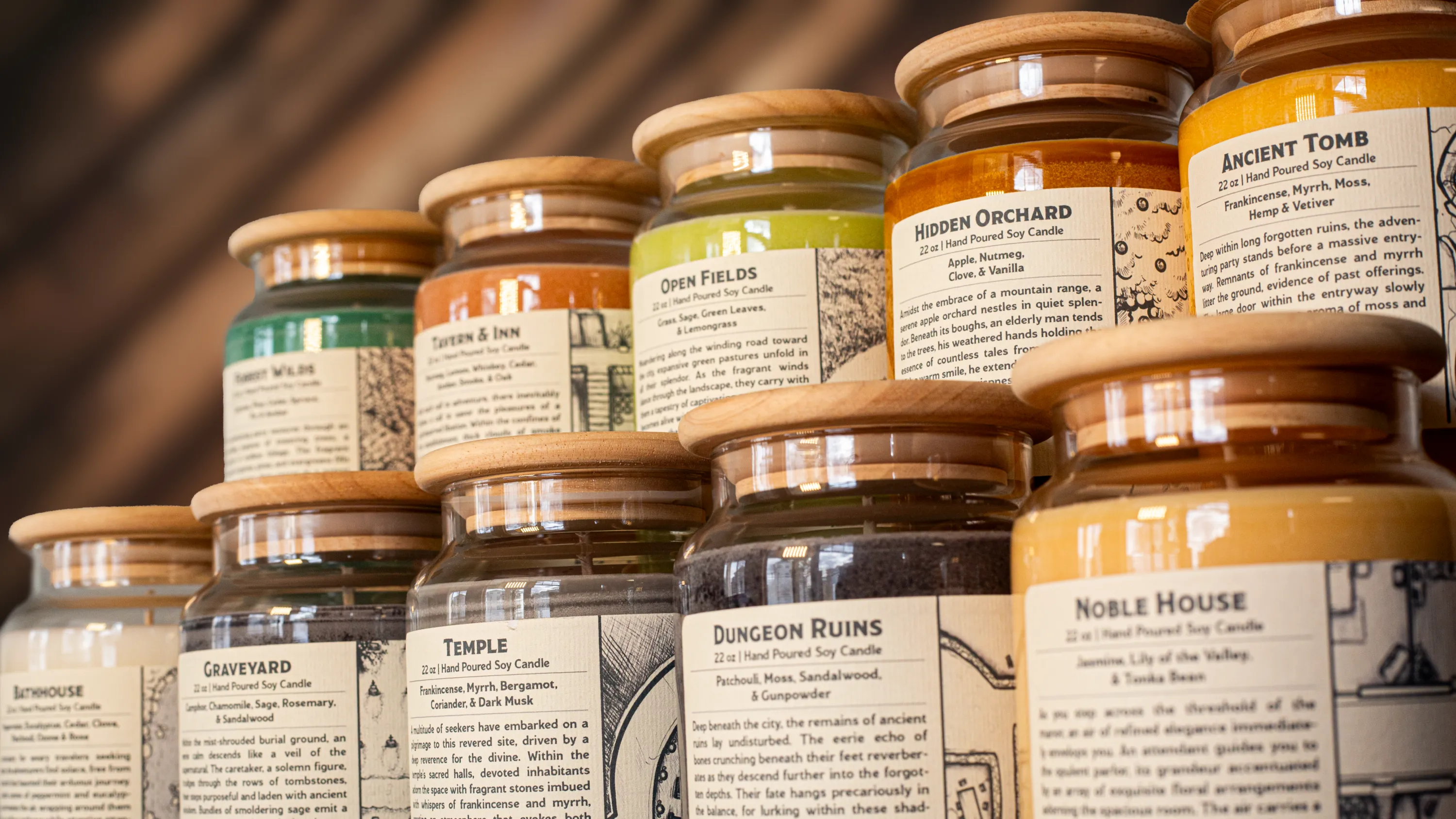 Aromas of Adventure is Coming to Kickstarter: Candles for Tabletop Gamers