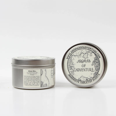 Cedar, Oakmoss, Bergamot and Camphor 100% soy candle tin